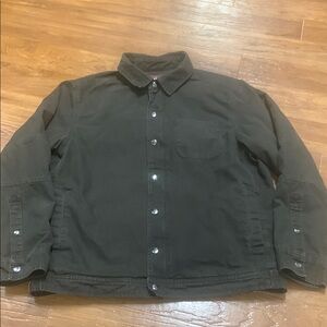 Alesbury Men's Olive Green Utility Jacket